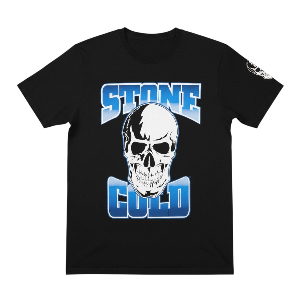 WWE Stone Cold Steve Austin Shirt Mens Small Black Stomping Mudholes Wresting